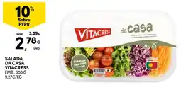 Continente salada da casa vitacress promoção