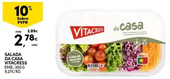 Continente salada da casa vitacress promoção