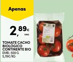 Continente Tomate cacho continente bio promoção