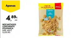 Continente Noz metades continente poupança promoção