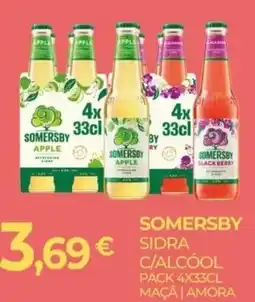Miranda Supermercados somersby sidra c/álcool promoção