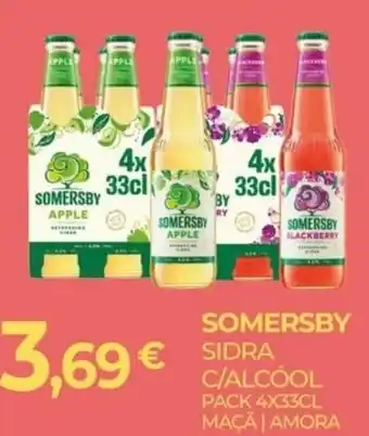 Miranda Supermercados somersby sidra c/álcool promoção