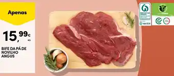 Continente Bife da pá de novilho angus promoção