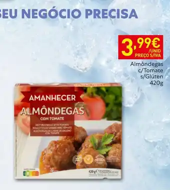 Recheio Amanhecer almôndegas com tomate promoção