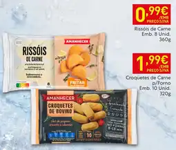Recheio Rissós de carne amanhecer promoção
