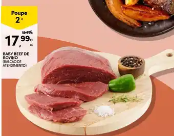 Continente Baby beef de bovino promoção