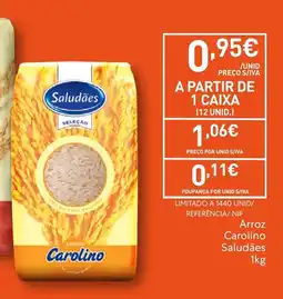 Recheio Arroz carolino saludões promoção