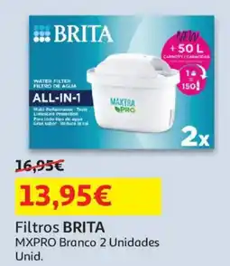 Auchan Filtros brita mxpro branco promoção