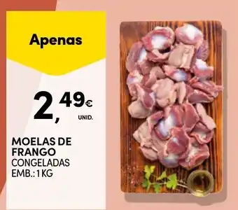 Continente Moelas de frango congeladas promoção