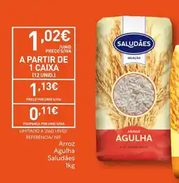 Recheio Arroz Agulha Saludães promoção