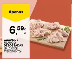 Continente Coxas de frango desossadas promoção