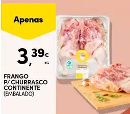 Continente Frango p/churrasco continente (embalado) promoção