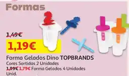 Auchan Forma gelados dino topbrands promoção