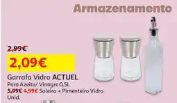 Auchan Garrafa Vidro Actuel promoção