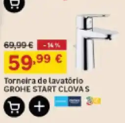 Leroy Merlin Torneira de lavatório grohe start clova s promoção