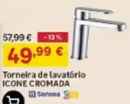 Leroy Merlin Torneira de lavatório icone cromada promoção
