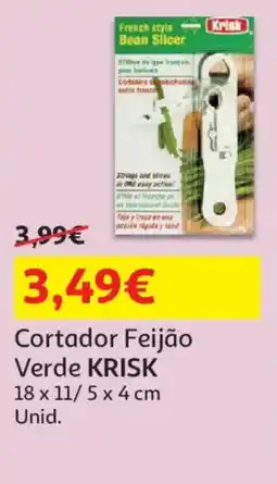 Auchan Cortador feijão verde krisk promoção