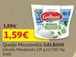 Auchan Queijo Mozzarella Galbani promoção