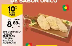 Continente Bife de frango panado segredos d'aldeia promoção