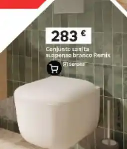 Leroy Merlin Conjunto sanita suspensão branco remix sensea promoção