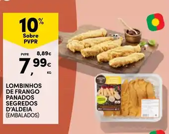 Continente Lombinhos de frango panados segredos d'aldeia promoção