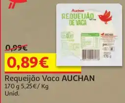 Auchan Requeijão Vaca Auchan promoção