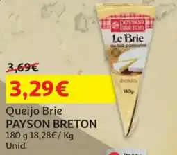 Auchan Queijo Brie Payson Breton promoção
