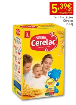 Recheio Cerelac farinha láctea promoção