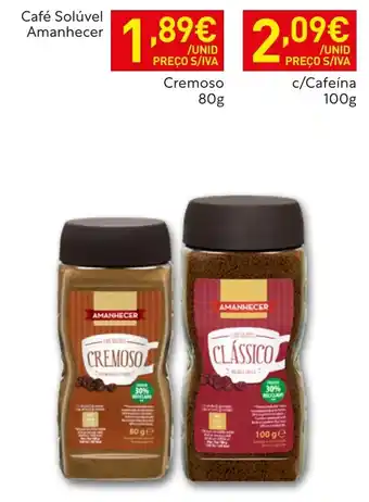 Recheio Café Solúvel Amanhecer Cremoso promoção
