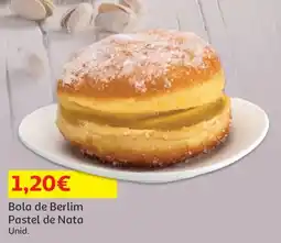 Auchan Bola de Berlim Pastel de Nata promoção