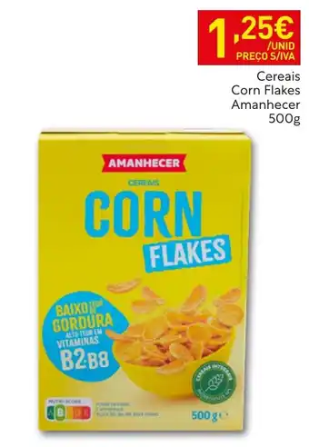 Recheio Corn flakes amanhecer promoção