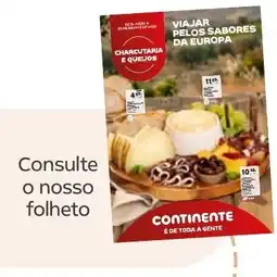 Continente Charcutaria e queijos promoção