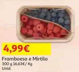 Auchan Framboesa e Mirtilo promoção