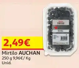 Auchan Mirtilo AUCHAN promoção