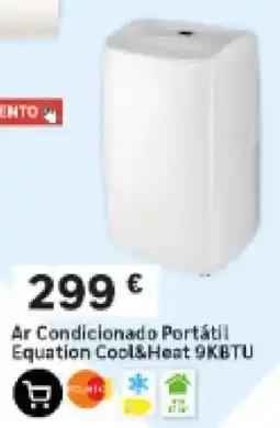 Leroy Merlin Ar Condicionado Portátil Equation Cool&Heat 9KBTU promoção