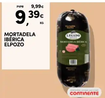 Continente mortadela ibérica elpozo promoção