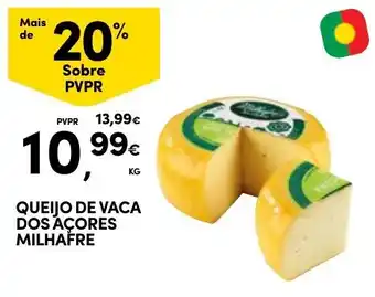 Continente Queijo de vaca dos açores milhãfre promoção