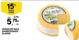Continente Queijo de vaca amanteigado alavão promoção