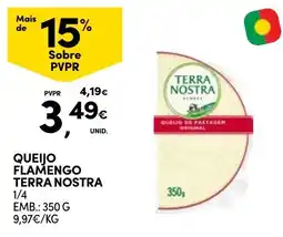 Continente queijo flamengo terra nostra promoção