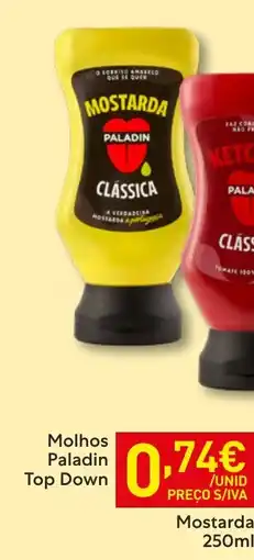 Recheio Molhos Paladin Top Down Mostarda promoção