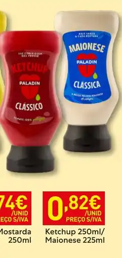 Recheio Molhos Paladin Top Down Ketchup /Maionese promoção