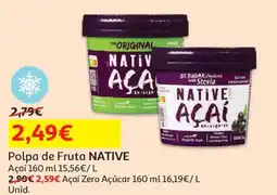 Auchan Polpa de Fruta NATIVE promoção