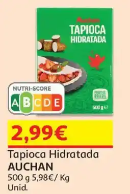 Auchan Tapioca Hidratada Auchan promoção