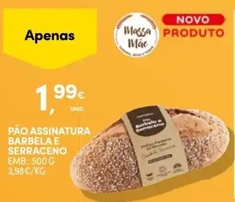 Continente Pão assinatura barbela e serraceno promoção
