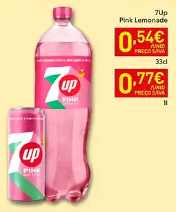 Recheio 7up pink lemonade promoção