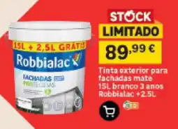 Leroy Merlin Robbialac fachadas protegidas promoção