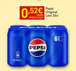 Recheio Pepsi Original promoção