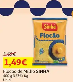 Auchan Flocão de Milho Sinhá promoção