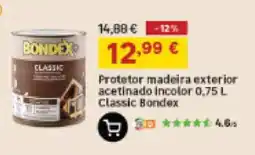 Leroy Merlin Protetor madeira exterior acetinado incolor classic bondex promoção
