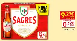 Recheio Sagres cerveja promoção